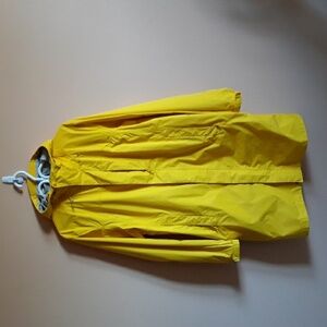 LLBEAN yellow raincoat, women size M